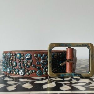 Brown Leather Belt